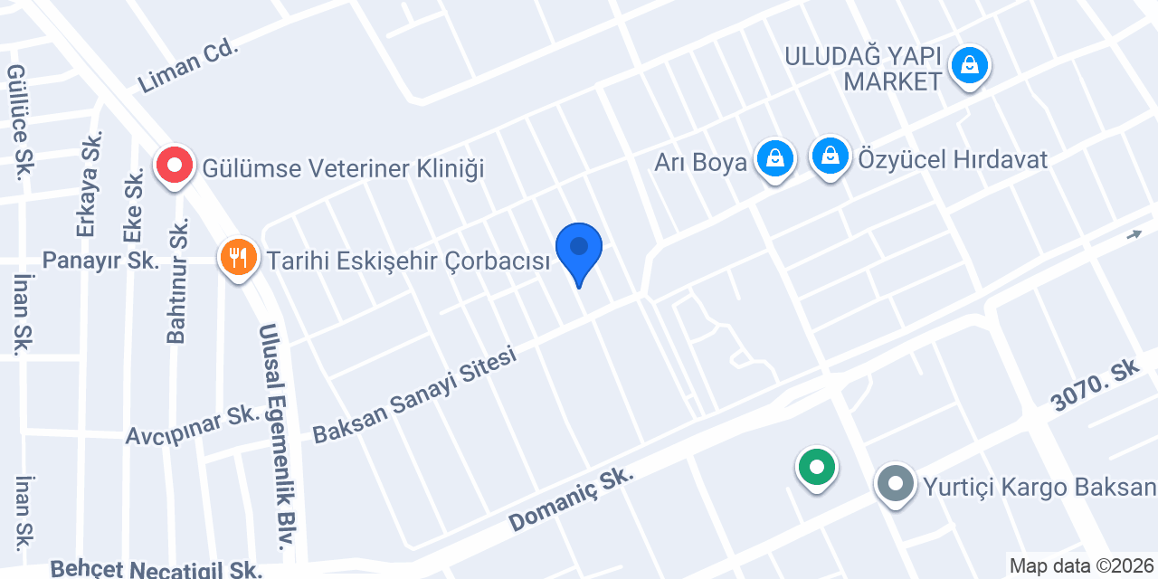 DUMA YAPI VE YAPI MALZEMELERİ konumu