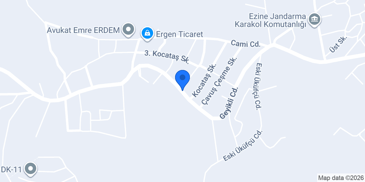 Özdemir Ticaret konumu