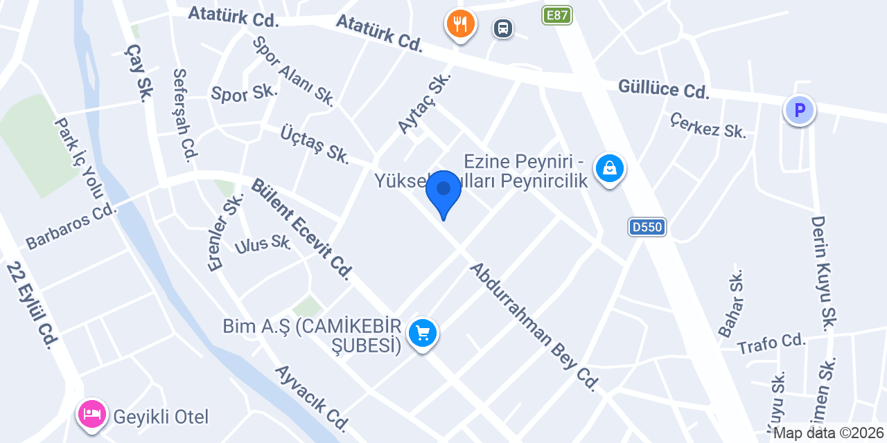 EN BEAUTY EZİNE konumu