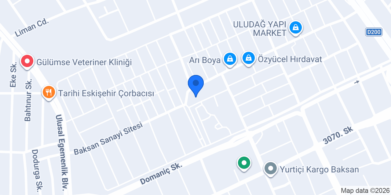Mir Mobilya konumu