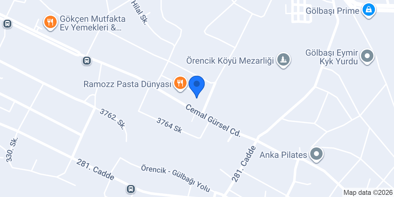 Çakır Oto Lastik konumu