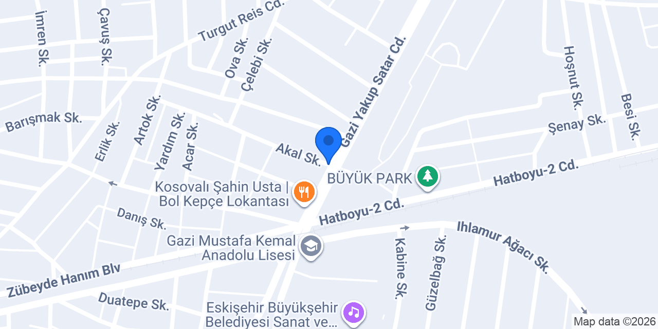 ÇATI HASTANESİ konumu