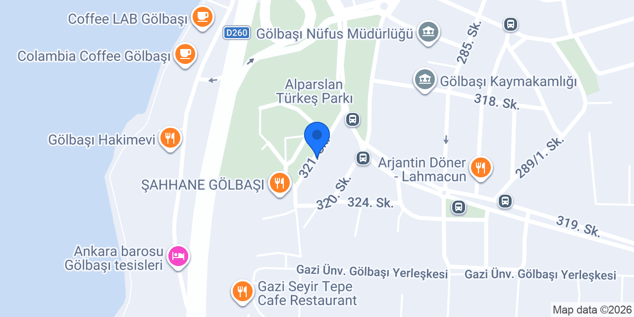 GÖLBAŞI GÖRAL EMLAK konumu