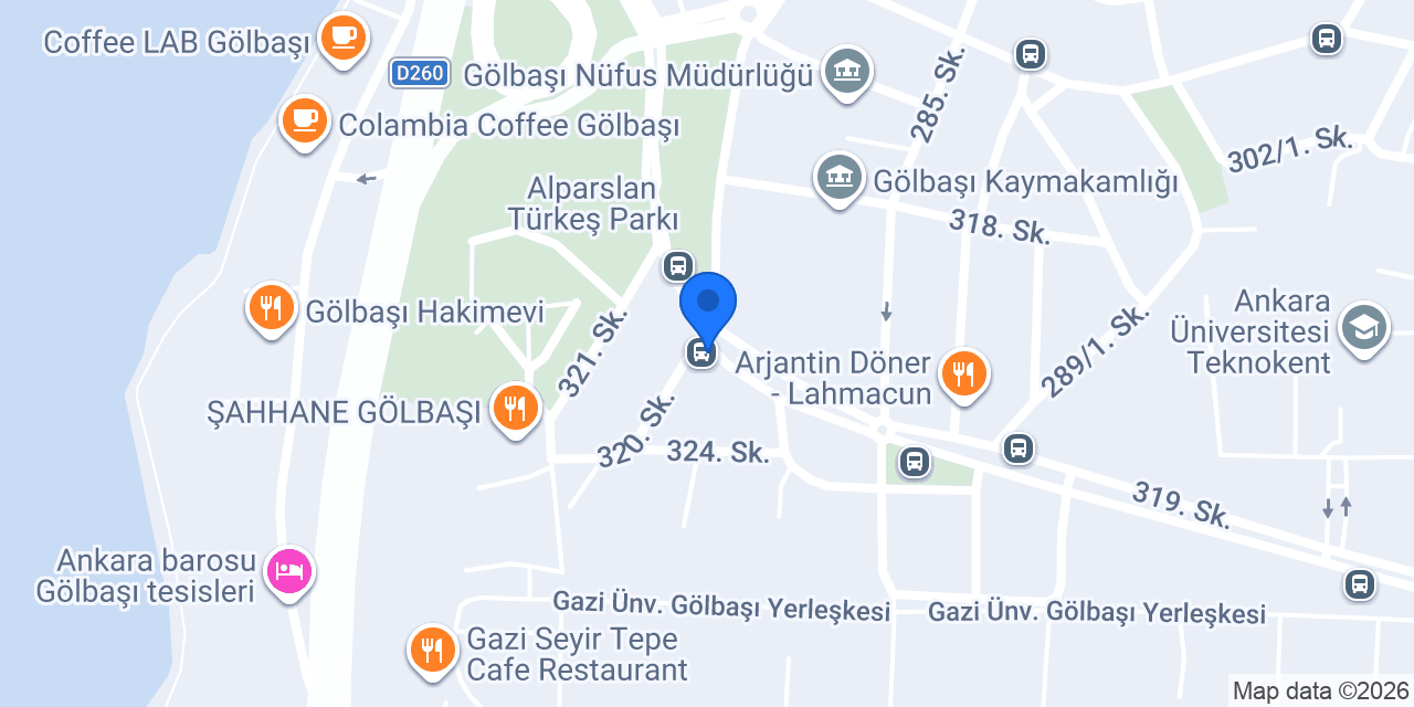 Özel Büfe konumu