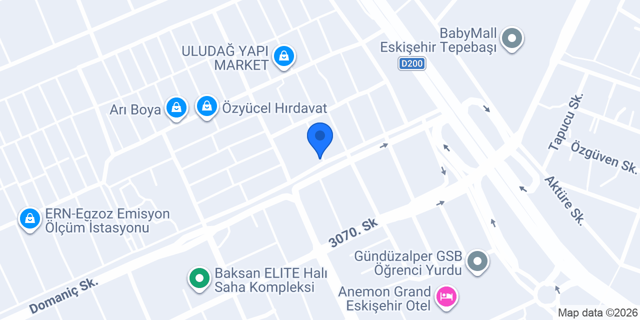 Akman Kuru Temizleme konumu