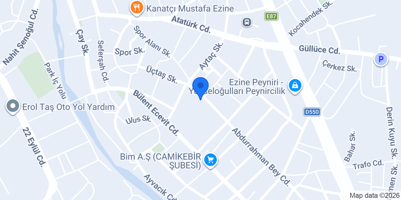 Smyrna cafe ezine konumu