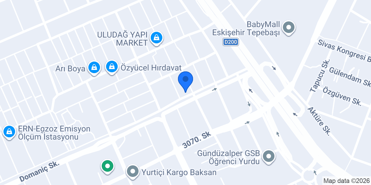 Ömür Orman Ürünleri konumu
