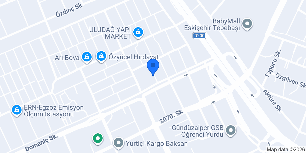 Mert Mobilya&Dekorasyon konumu