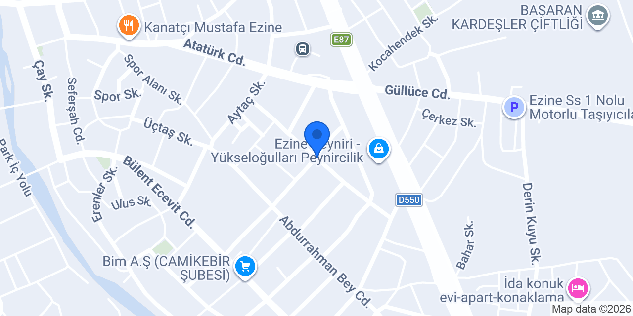 Özgür Piliç konumu