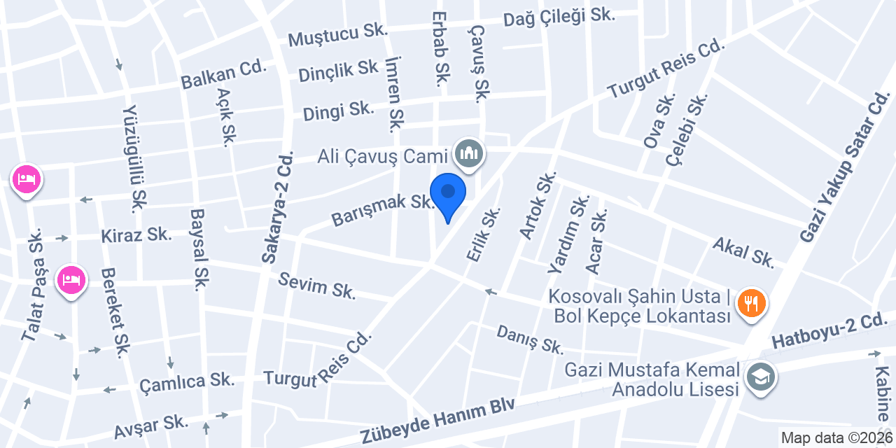 İLKAY TERZİ konumu