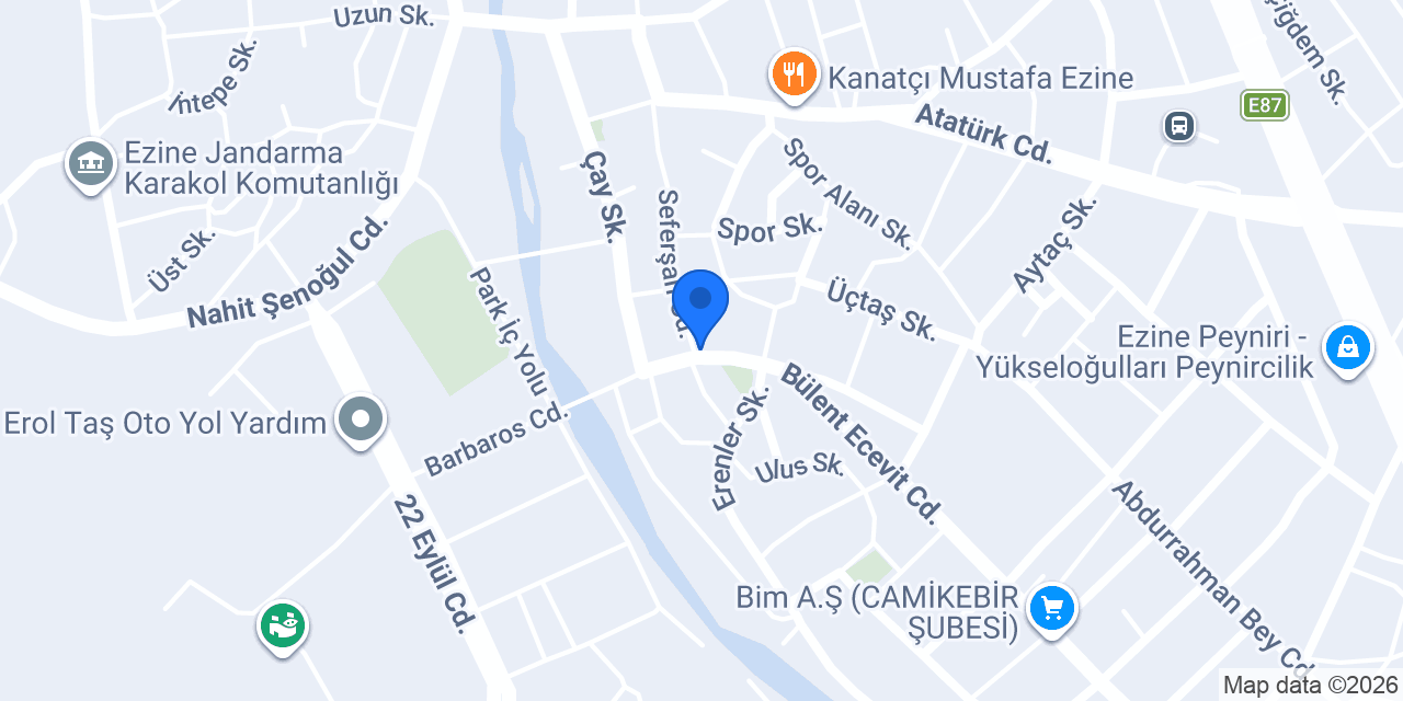 Mercan döner iskender konumu