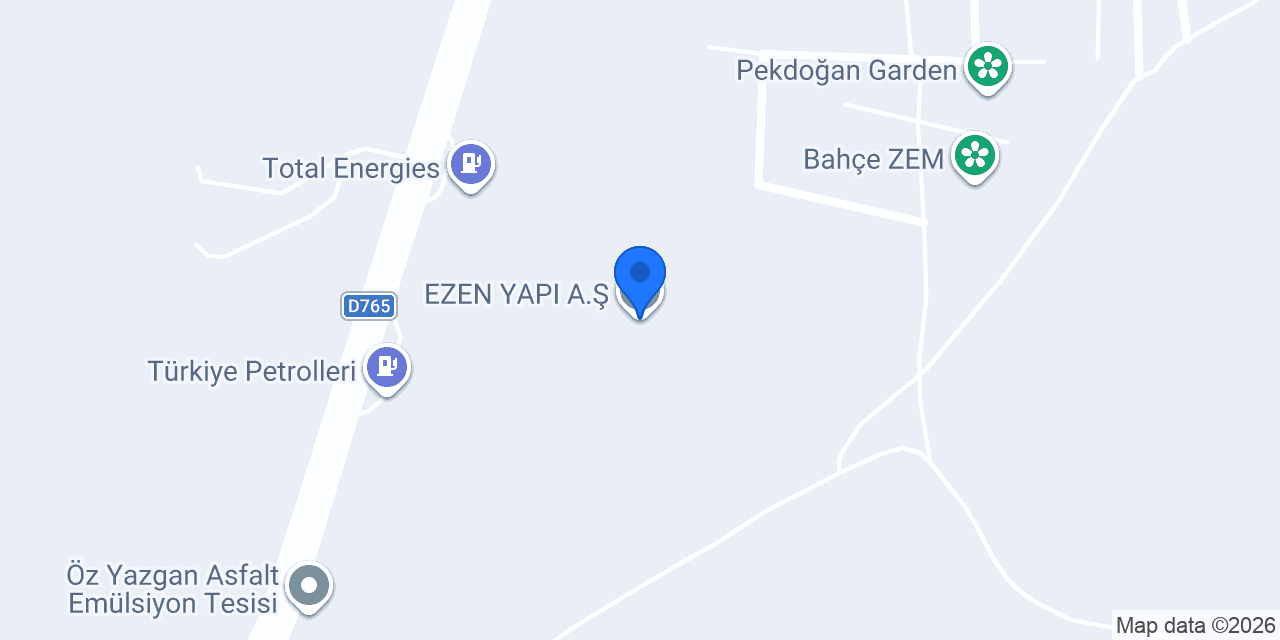 EZEN YAPI A.Ş. konumu