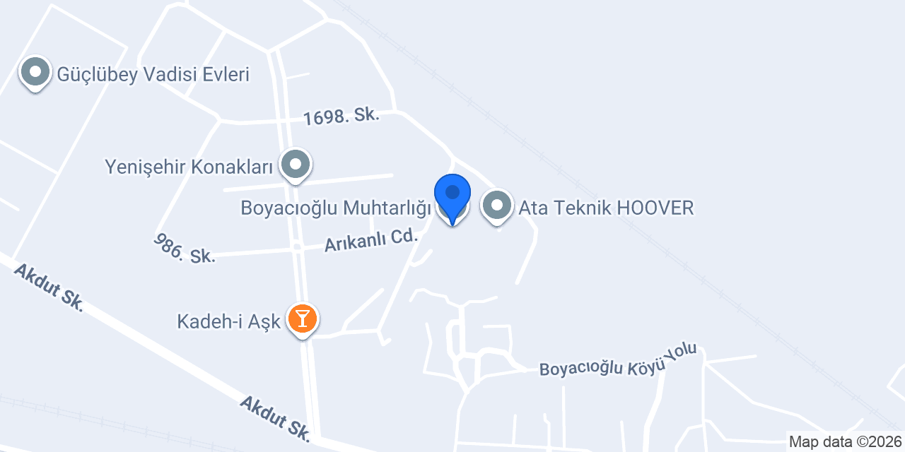 Boyacıoğlu Muhtarlığı konumu
