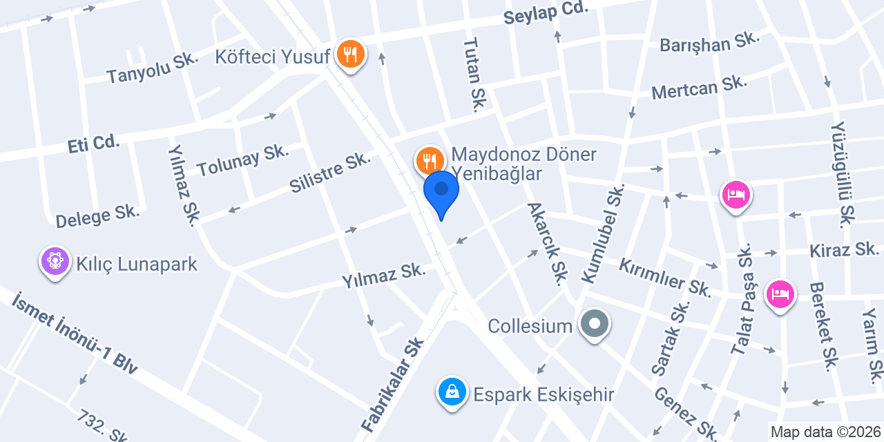 Öztürk Yufka Gözleme konumu