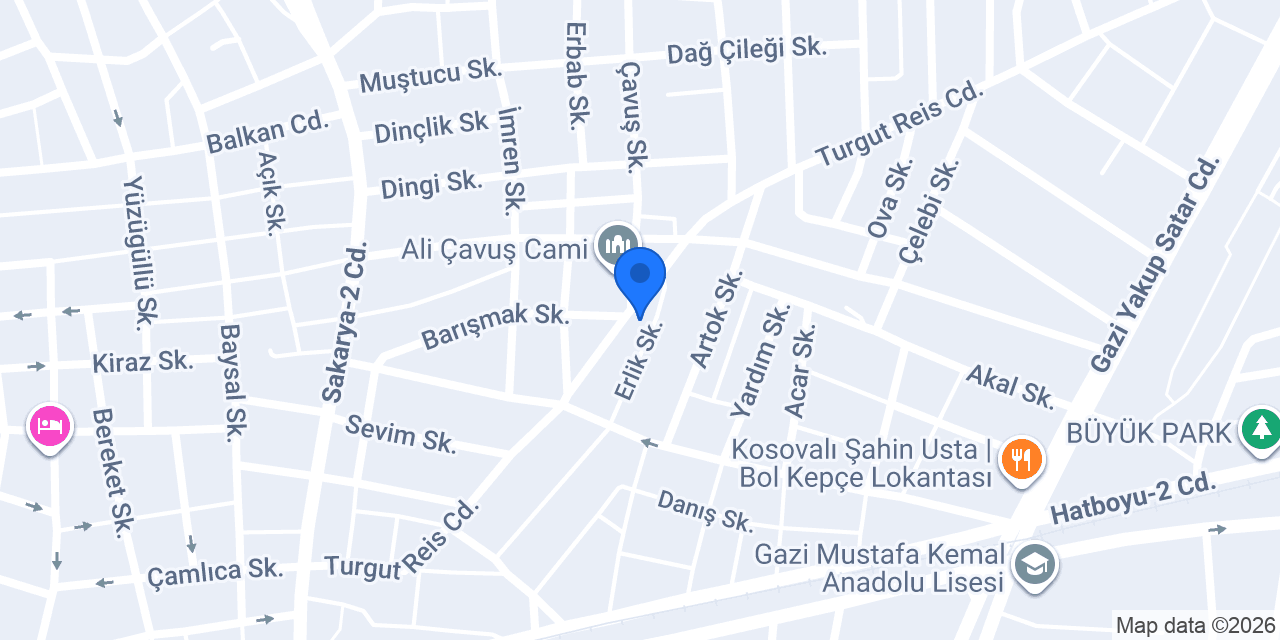 Tedarik Tesisat konumu