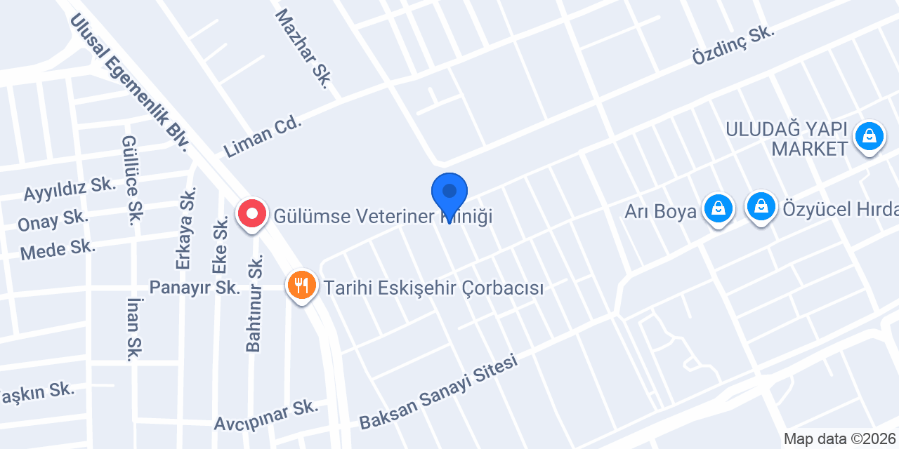 Hilal Mobilya konumu