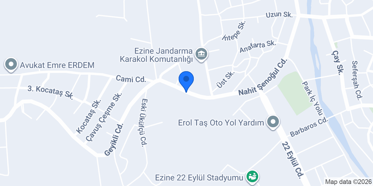 Arslan Ekmek Fırını konumu