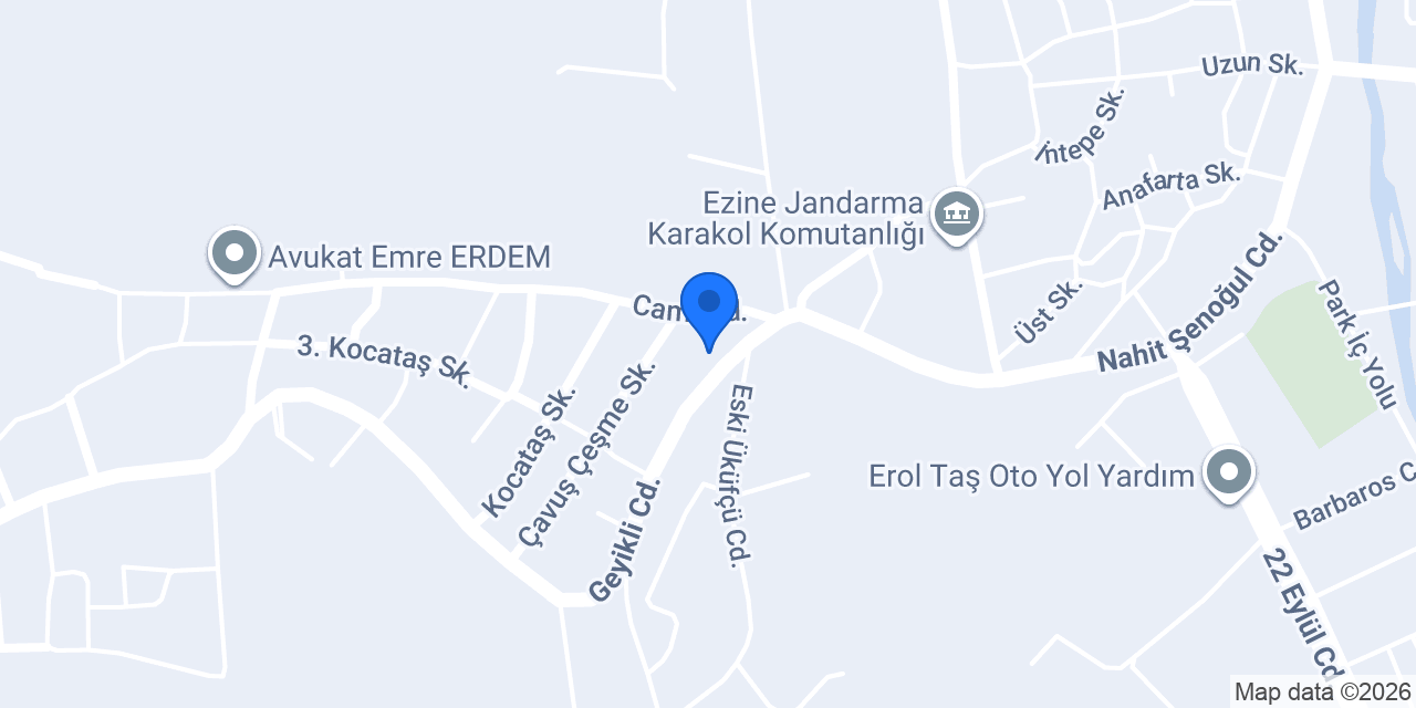 Geyikli Eczanesi konumu