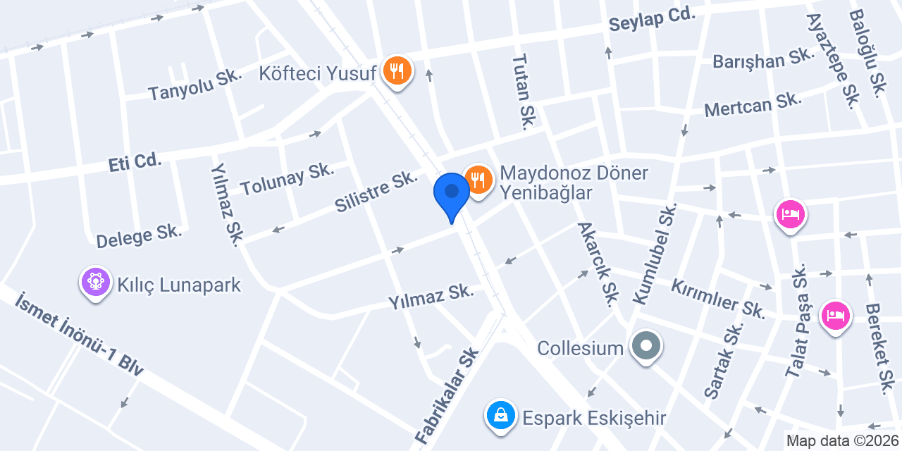 Eskişehir Alo Tekel konumu
