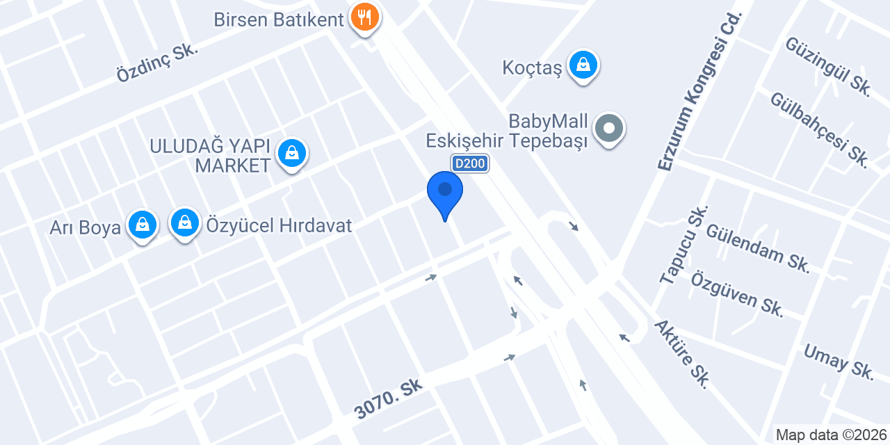 Arna Mobilya konumu