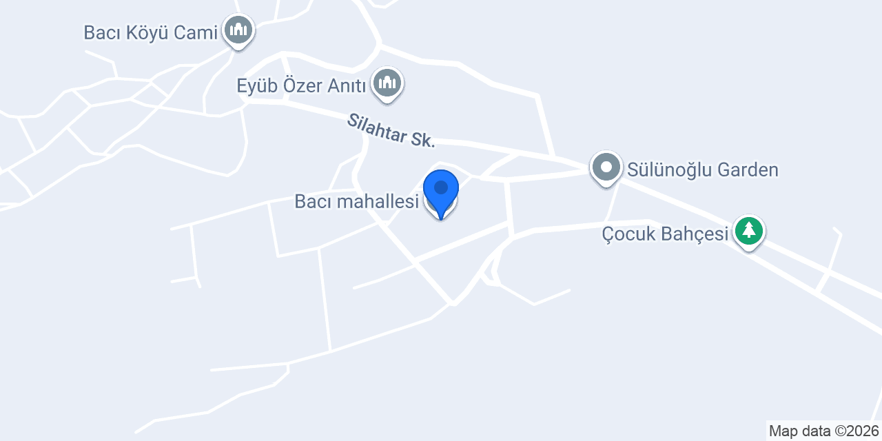 Bacı mahallesi konumu