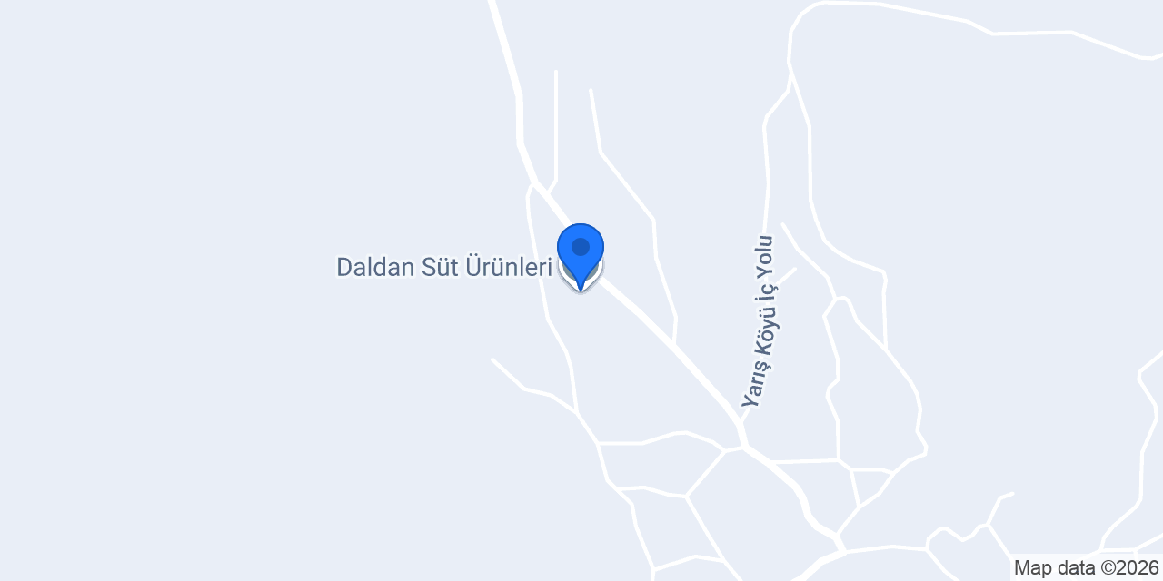 Daldan Süt Ürünleri konumu