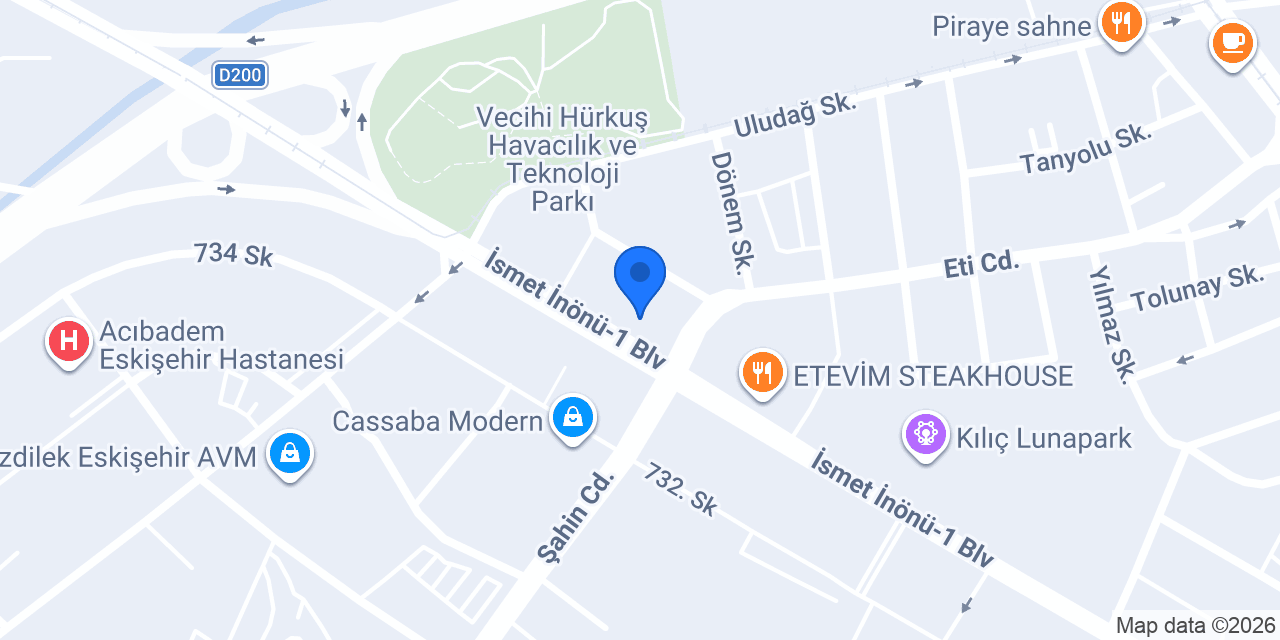 TEB Sakarya Caddesi Şubesi konumu