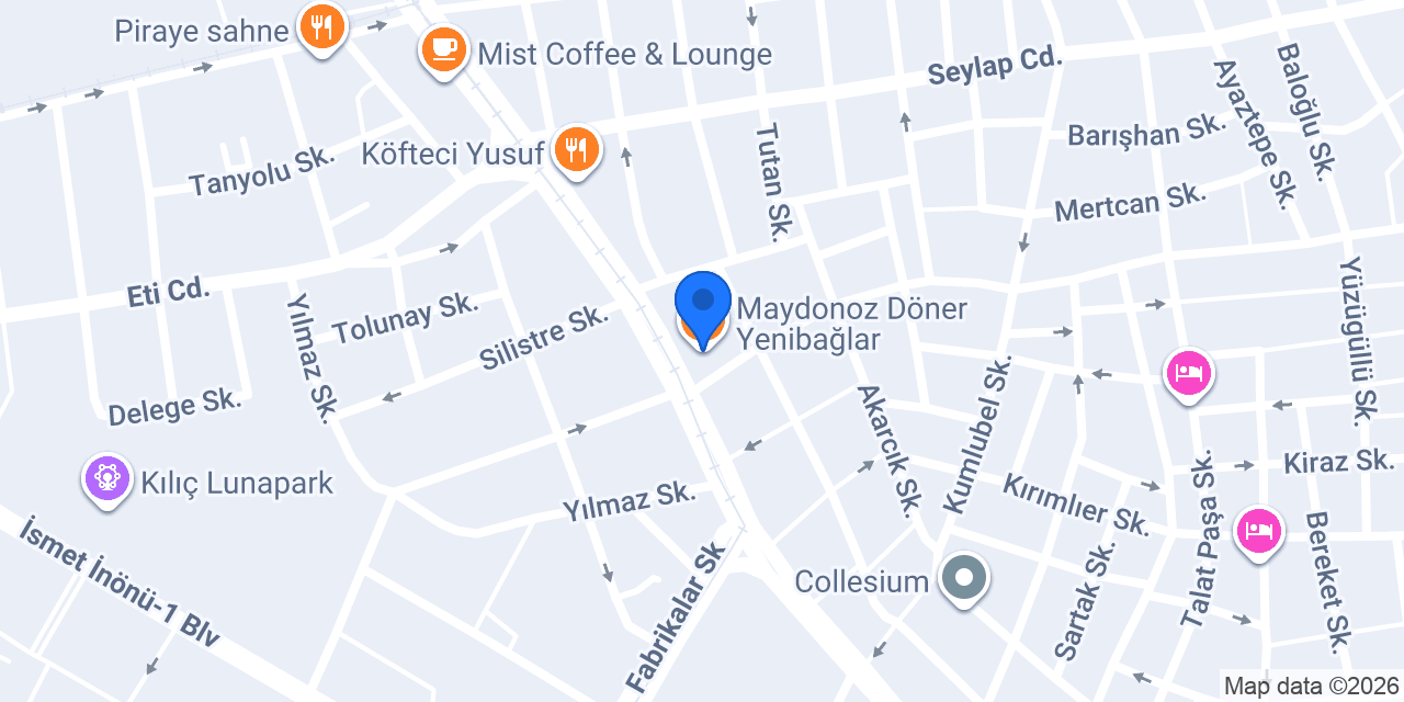 Dünya Köfte Et Mangal konumu