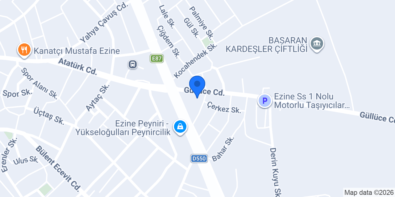 EzineTaksi6000 konumu