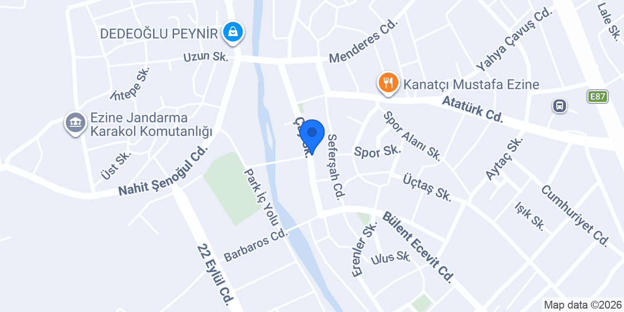 Çalışkan Cepteknik konumu