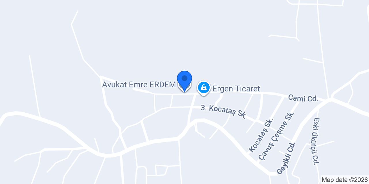 Avukat Emre ERDEM konumu