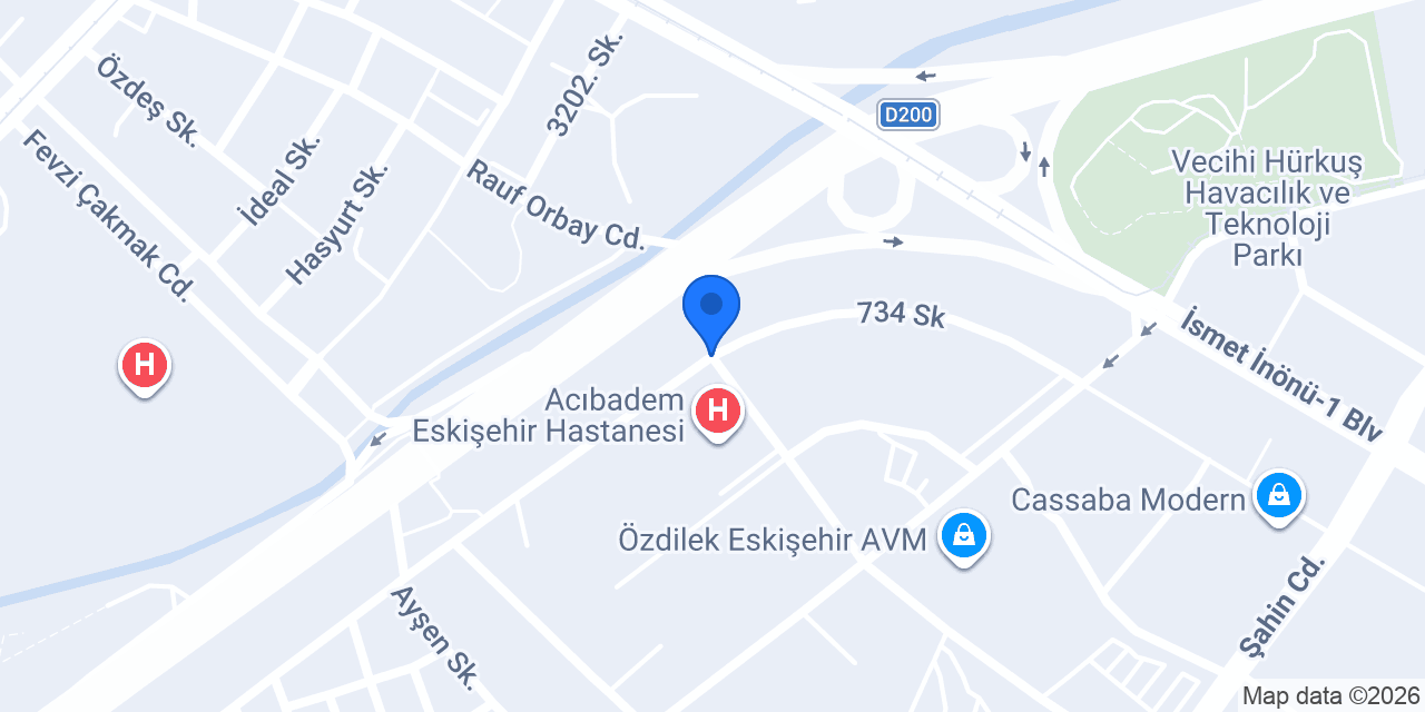 Dişhekimi Koray Şener konumu