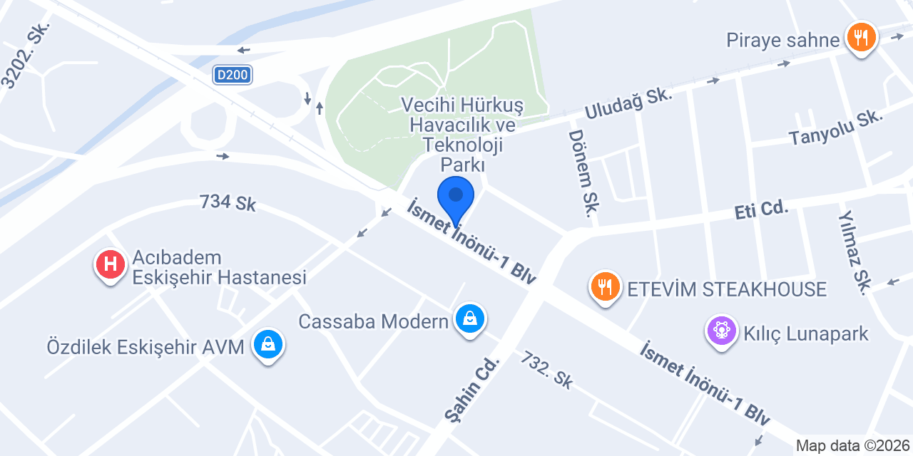 Eskişehir Karma Atölye konumu