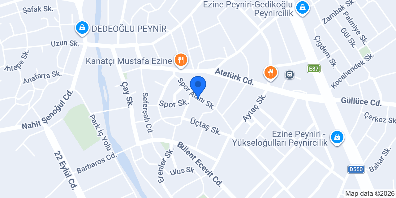 Avukat Recep Öztürk konumu