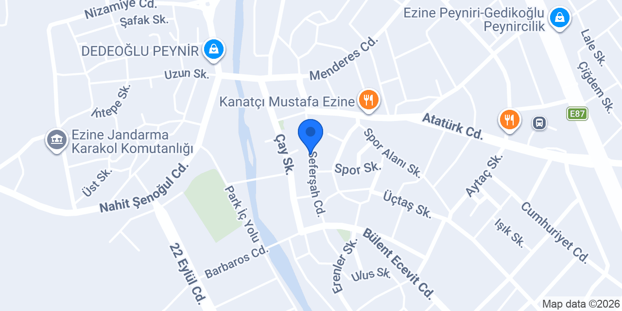 Boğaz Optik konumu