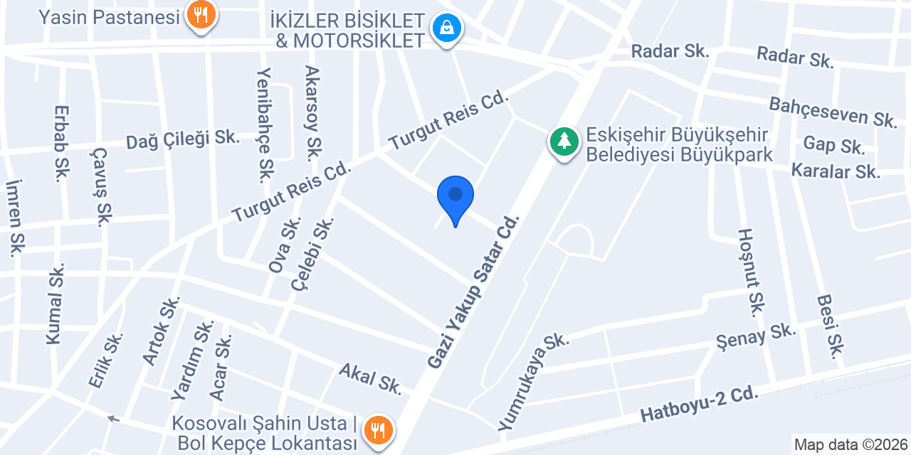 Çağdaş Market konumu