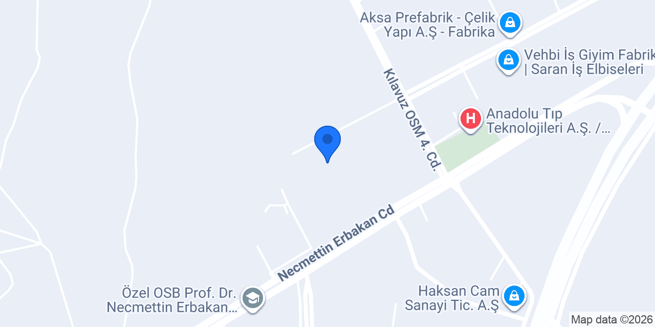 Aras Kargo Osb Cep Şubesi konumu