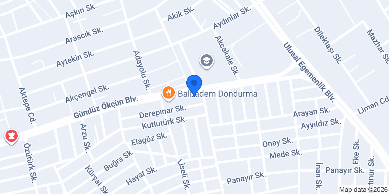 Atlantik Pastaneleri - Çamlıca konumu