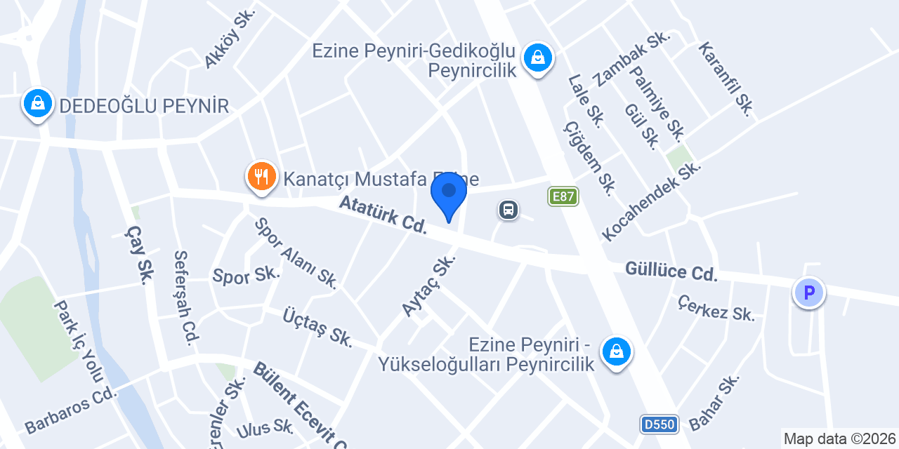 Şen Algül A.Ş. konumu