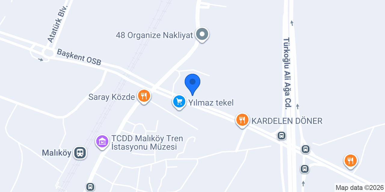 Malıköy personel servisi konumu