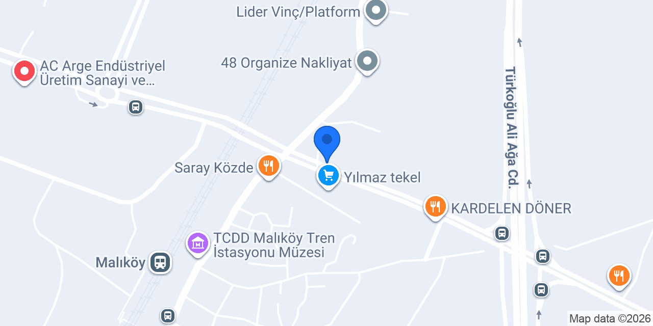 Temelli Malıköy Taksi Durağı konumu