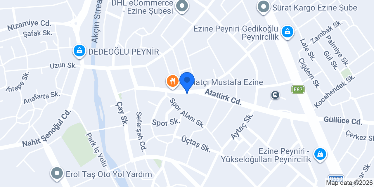 Ramazan Ustanın Yeri konumu