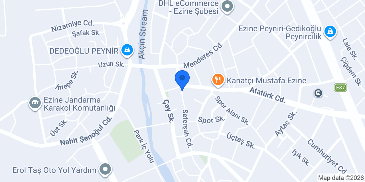 KARACA HOME - Gülşen Ticaret konumu