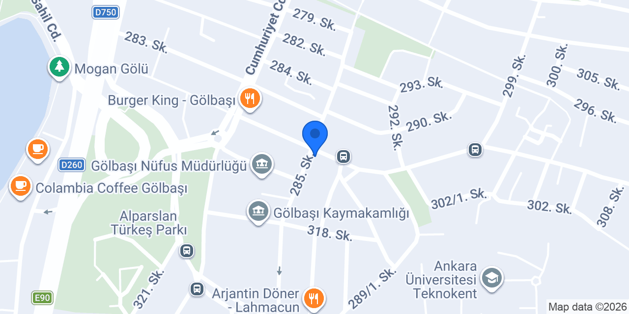 Bulut Bilgisayar Kırtasiye konumu