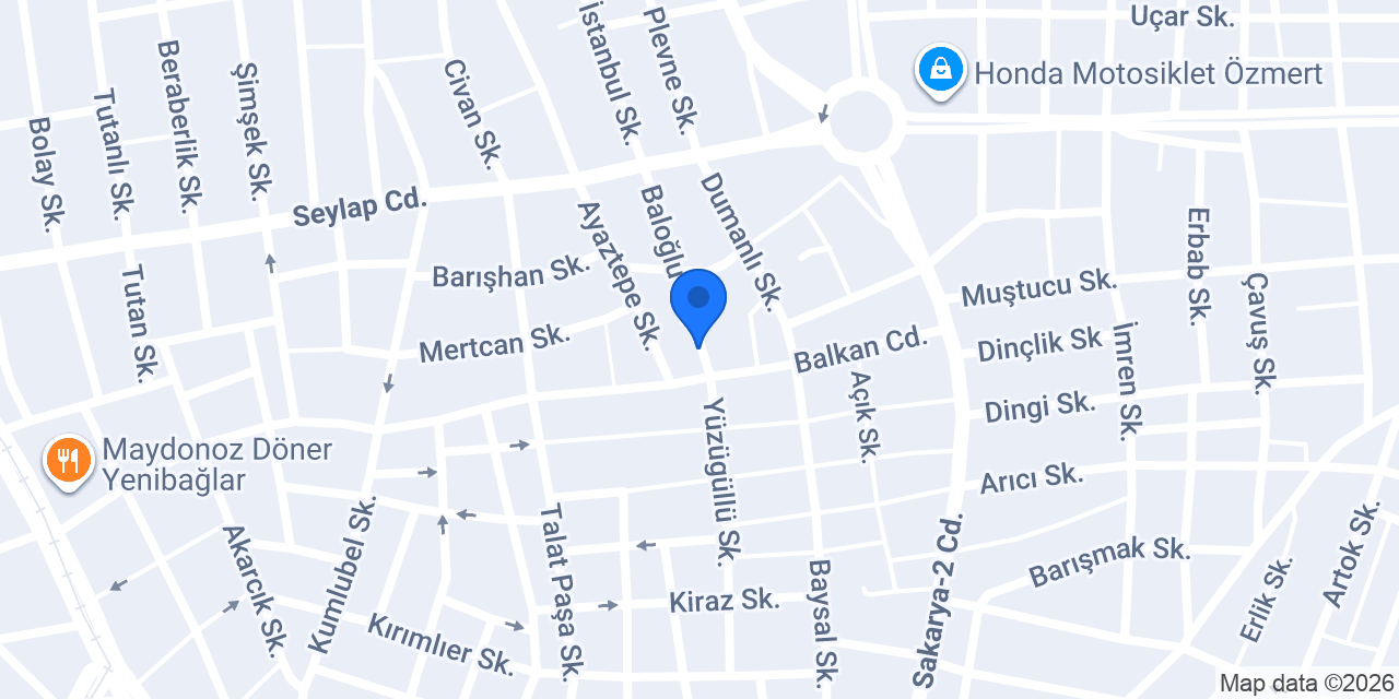 Yücel Elektrik konumu