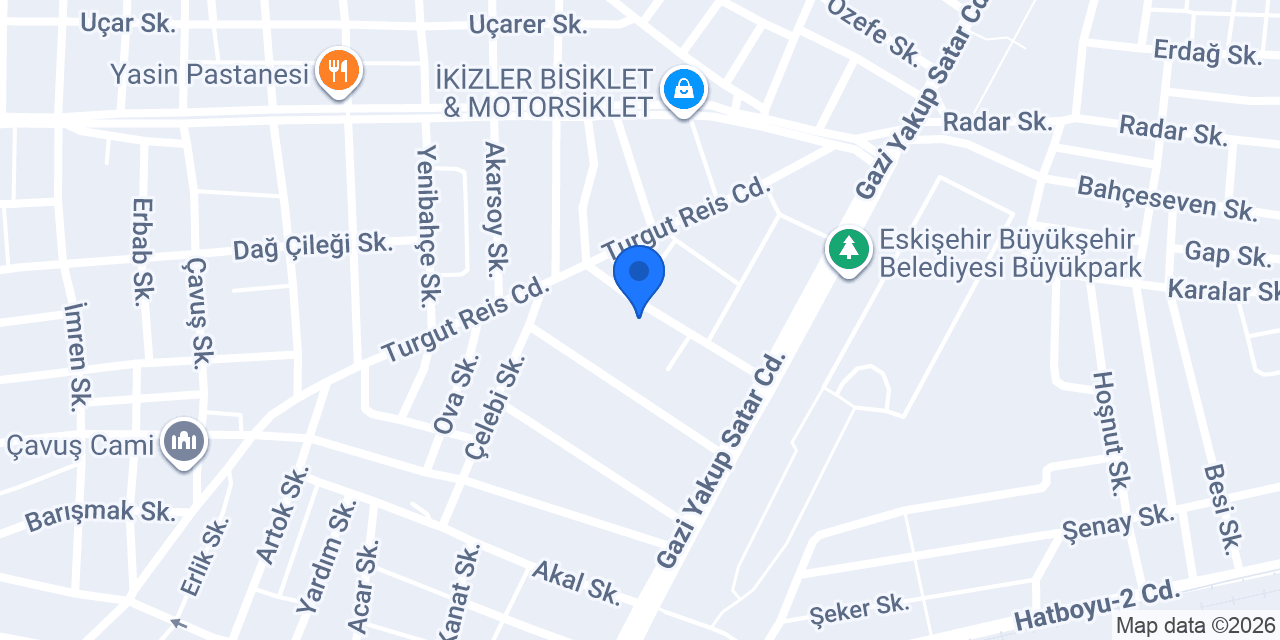 Gazi İlkokulu konumu