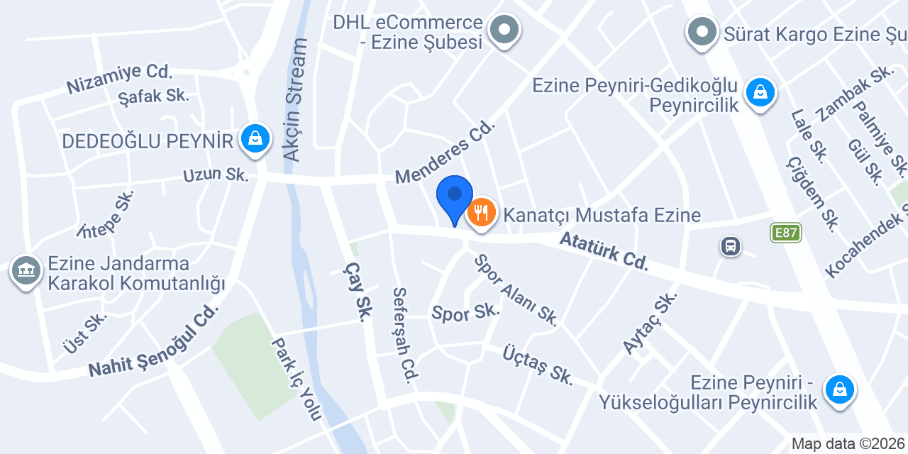 ÜNLÜER OPTİK konumu