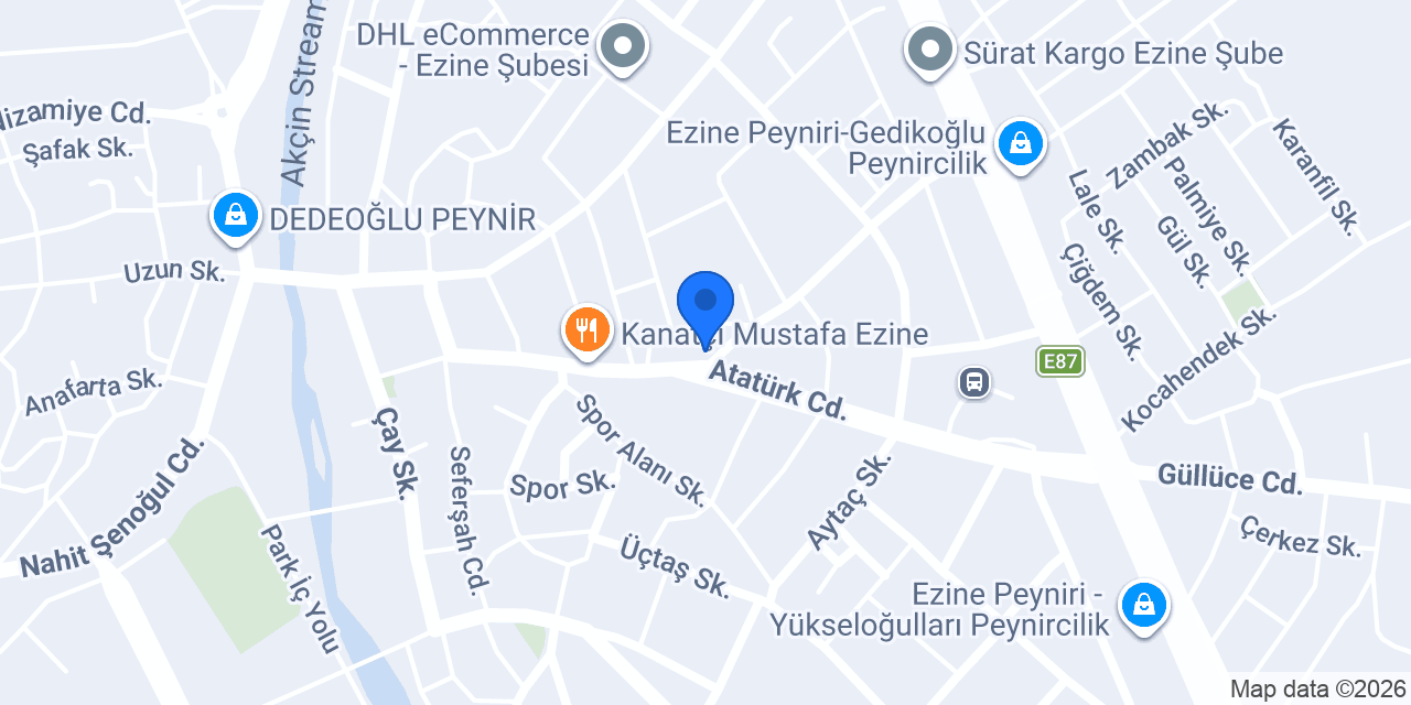 Oya kuaför konumu