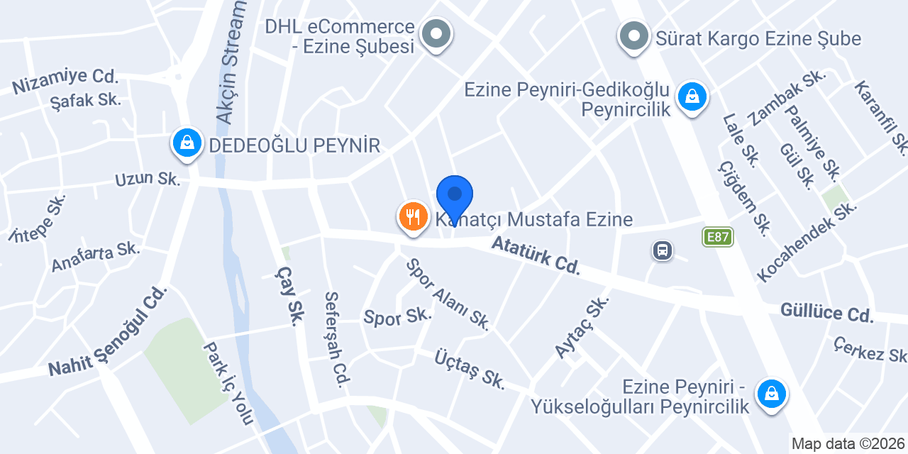 Fidan büfe konumu