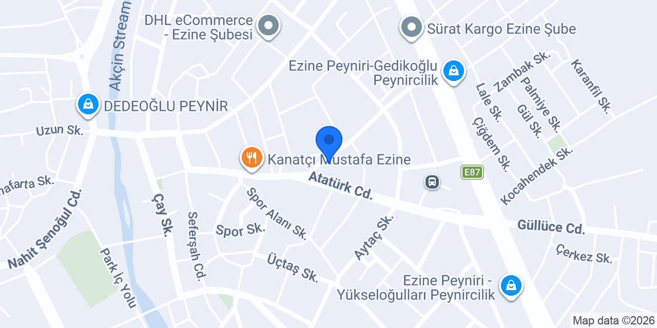 Ezine 2. Noterliği konumu